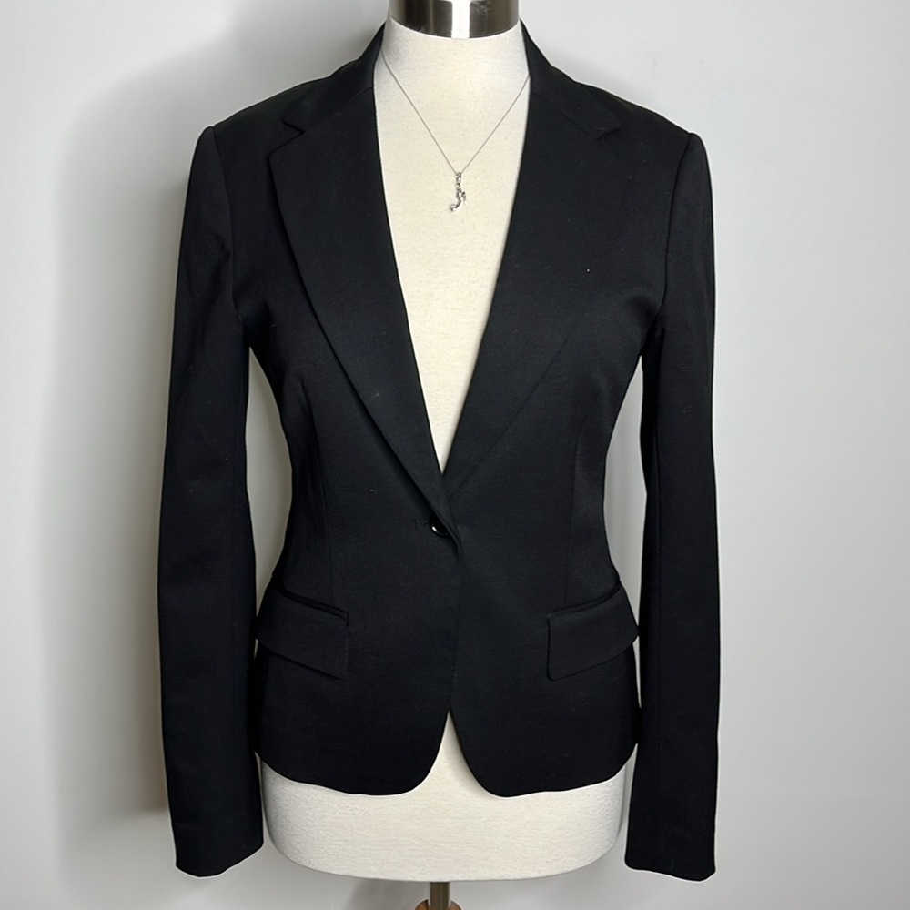 THEORY Classic Tapered Waist Blazer Sz 2